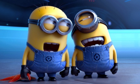 The Minions in Despicable Me 2.