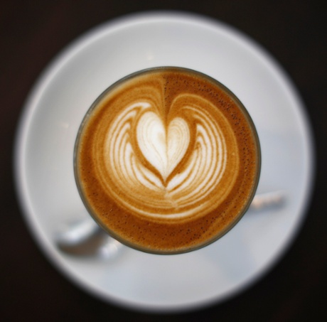 Maurizio's award-winning macchiato.