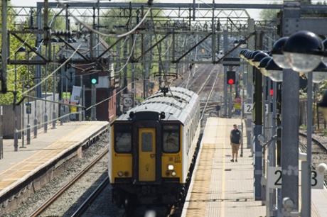 Cheshunt station in Hertfordshire. All stations will now be staffed from morning until night.