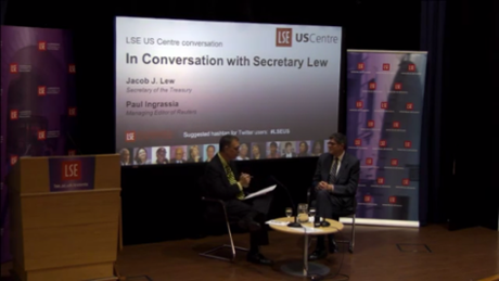 Jack Lew at the LSE