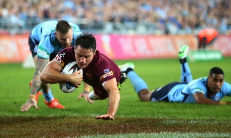 Cooper Cronk scores the opener. Photo by Mark Nolan/Getty Images.