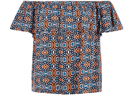 New Look frilly Bardot top, £14.99