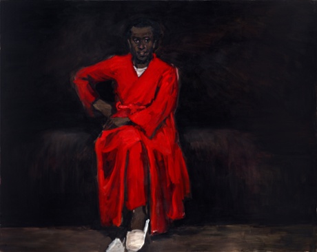 Lynette Yiadom-Boakye's Any Number of Preoccupations, 2010. Courtesy of Corvi-Mora, London and Jack Shainman Gallery, New York