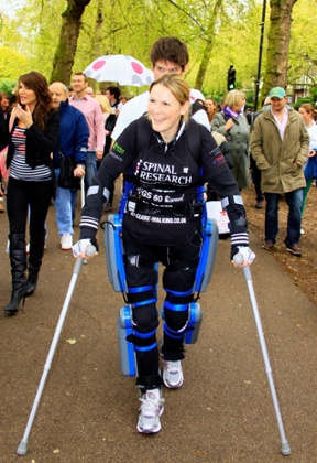 Claire Lomas bionic suit