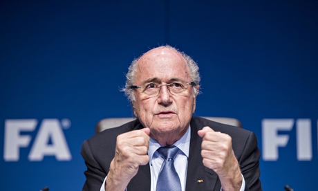 Fifa president Sepp Blatter
