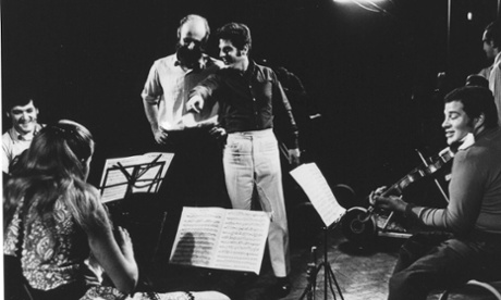 Filming the Trout at the SBC 1969, Daniel Barenboim et al