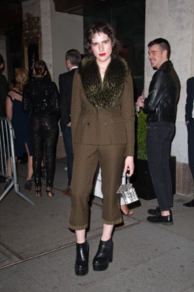 Hari Nef in New York in spring