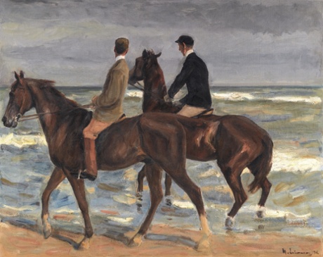 Two Riders On a Beach