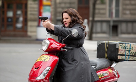 A pizza the action: Melissa McCarthy in Spy.