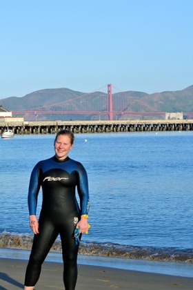 Alcatraz escapee Katie King. Safe to approach, non-dangerous