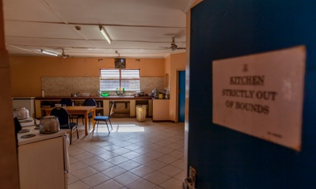 The kitchen at Zambia's National Technical Centre, which Fifa approved at a cost of nearly $800,000.