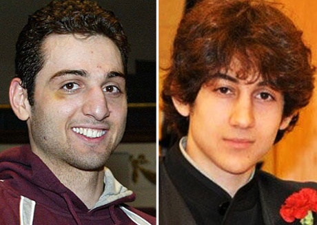 Tamerlan Tsarnaev, 26, left, and Dzhokhar Tsarnaev, 19.