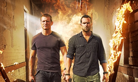 Hit men: Strike Back stars Philip Winchester and Sullivan Stapleton.