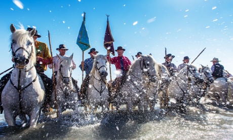 The festival at Saintes-Marie-de-la-Mer, Camargue.