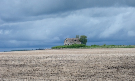 A derelict housenear Benito, Manitoba
