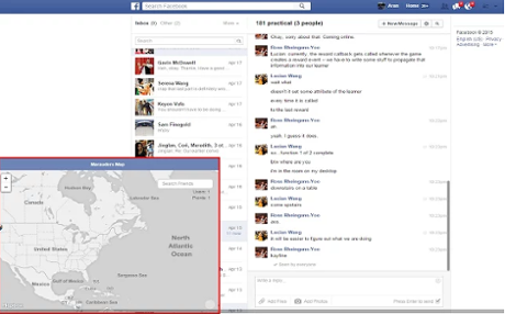 A screenshot of Marauders Map