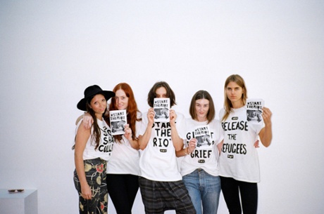 Slogan t-shirts at Australian brand, The House of Riot