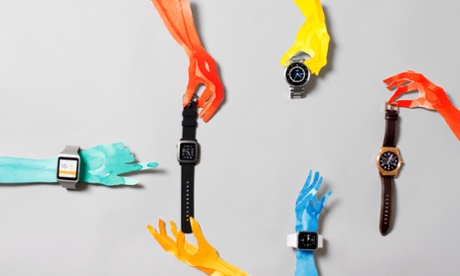 The Sony Smartwatch 3, LG Watch Urbane, Pebble Time, Apple Watch and Motorola Moto 360