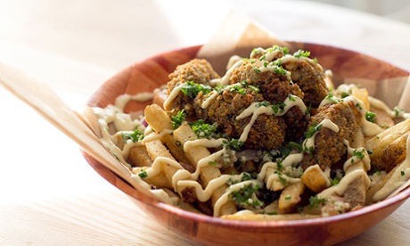 French fries fusion … Rose City Kitchen’s Mediterranean take on poutine