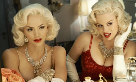 From bomb to Bombshell ... Katharine McPhee as Karen Cartwright and Megan Hilty as Ivy Lynn in Smash. 