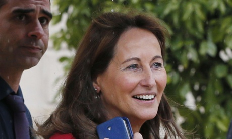 French environment and energy minister Ségolène Royal leaves the Elysée Palace after the cabinet meeting in Paris last week.