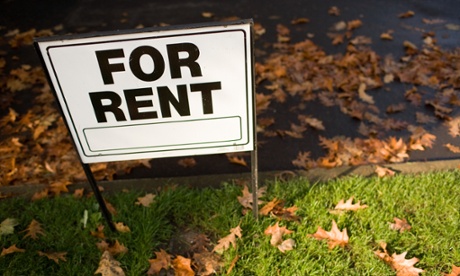 For rent sign