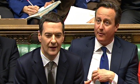 George Osborne delivering March 2015 budget