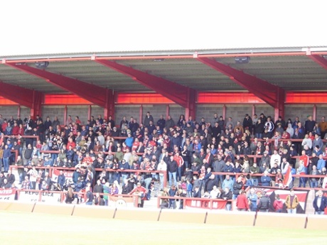 A friendly 'test' game to get the safety certificate for FC United of Manchester's new ground, Broadhurst Park