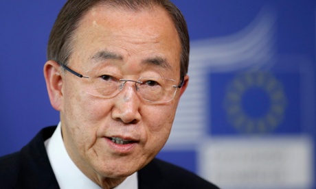 UN Secretary General Ban Ki-moon
