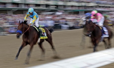 Victor Espinoza rides American Pharoah to victory