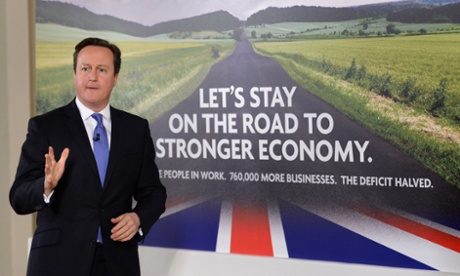 David Cameron's road to recovery is proving far longer than thought, due in most part to misguided Tory economic policy itself.