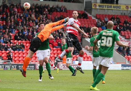 Rob Jones scores their third.