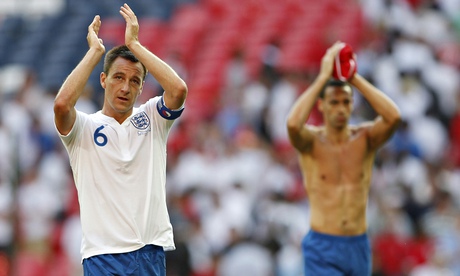 John Terry and Rio Ferdinand 