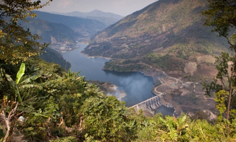 Ranganadi Hydroelectric Project, Arunachal Pradesh, India.