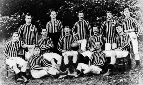 Aston Villa's 1887 FA Cup winners