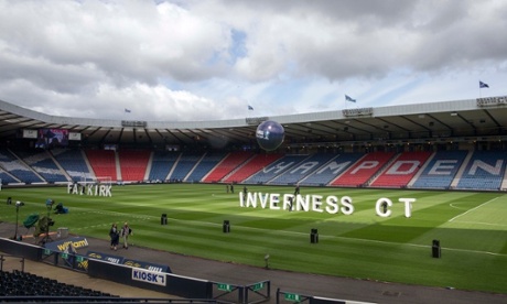 Big letters on the rampage at Hampden!