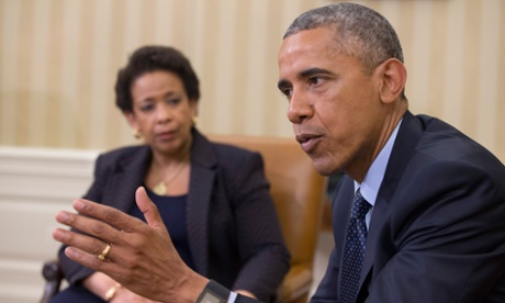 barack obama loretta lynch