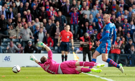 James Vincent slots home the winner.