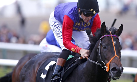 Peacock and Richard Hughes winning the winner.co.uk Fairway Stakes at Newmarket