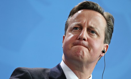 David Cameron in Berlin