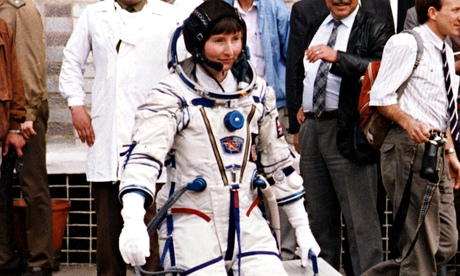 Helen Sharman, Britain’s first cosmonaut, in 1991