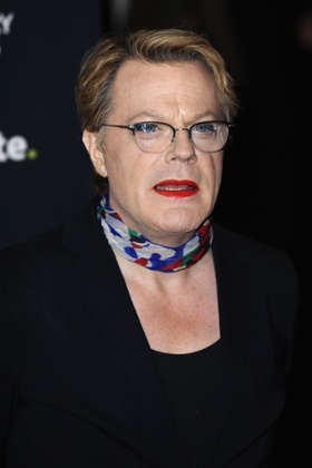 Eddie Izzard, campaigning for Labour in Scotland.