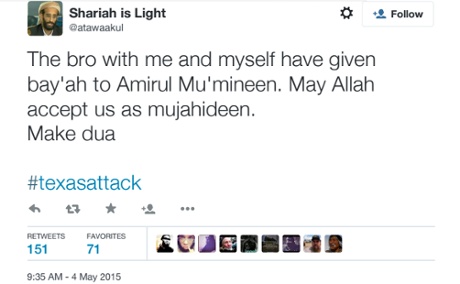 Garland attack tweet