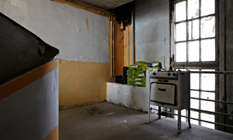 One of the Narkomfin’s communal staircases.