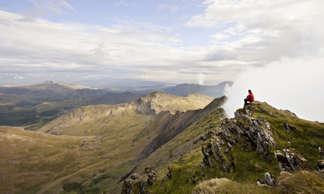Snowdonia national park in Wales