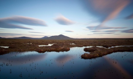 Flow Country landscape at Forsinard, Caithness