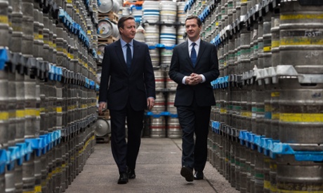 David Cameron and his closest ally George Osborne.