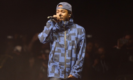 Rapper Kendrick Lamar performing in February 2015.