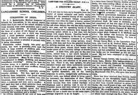 The Manchester Guardian, 11 May 1915.