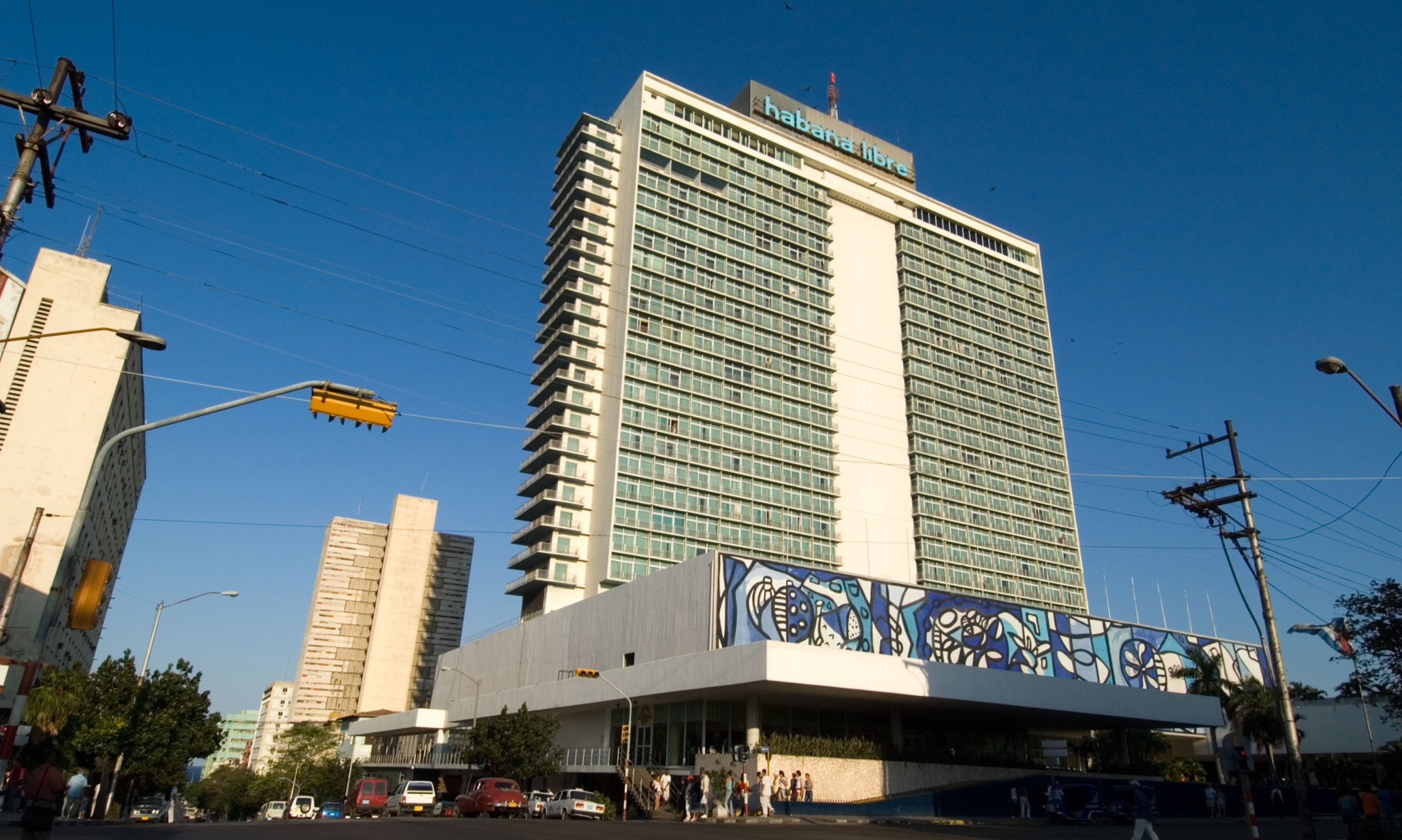 Havana's Habana Libre, pawn in Castro's battle against the US - a